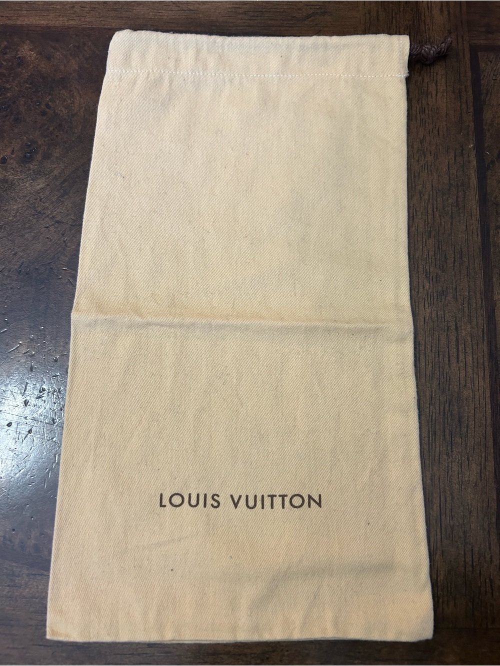 Louis Vuitton Dust bag 8 x 14

A few marks on